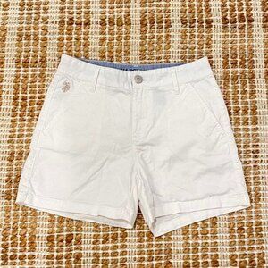 Brand New U.S. Polo Assn. White Women's Shorts – Size 3 (Small)